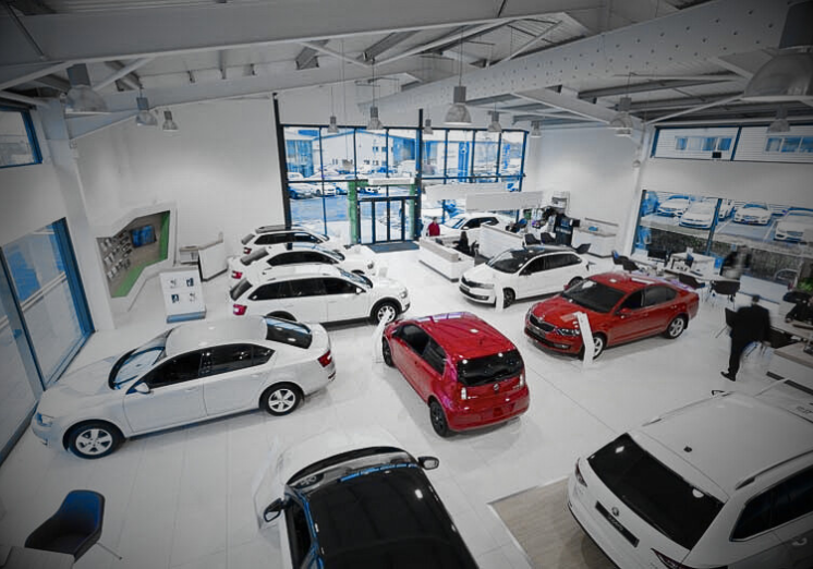GST Cut on Cars 2025 showroom with new car models on display